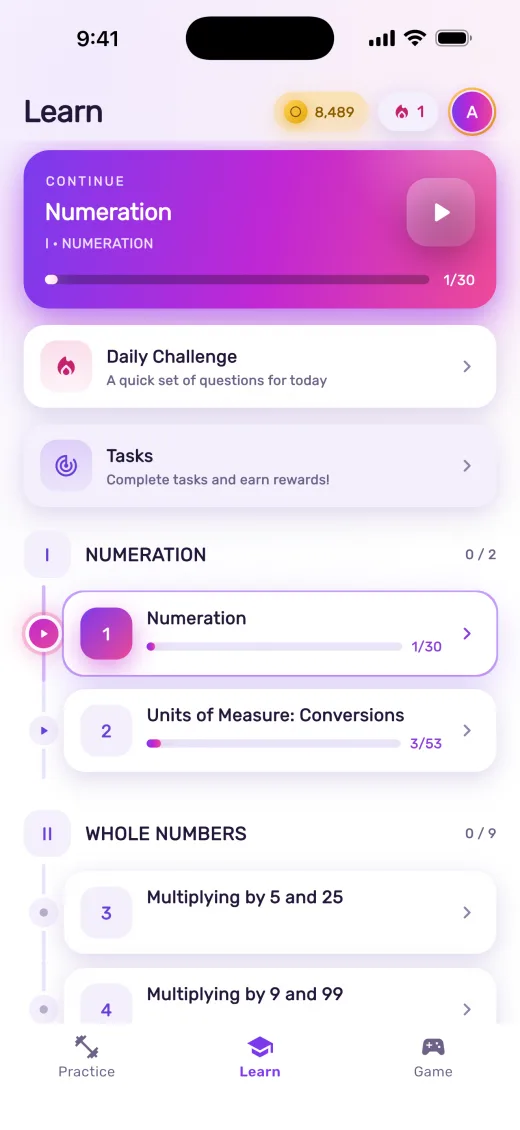 New: a mental math course