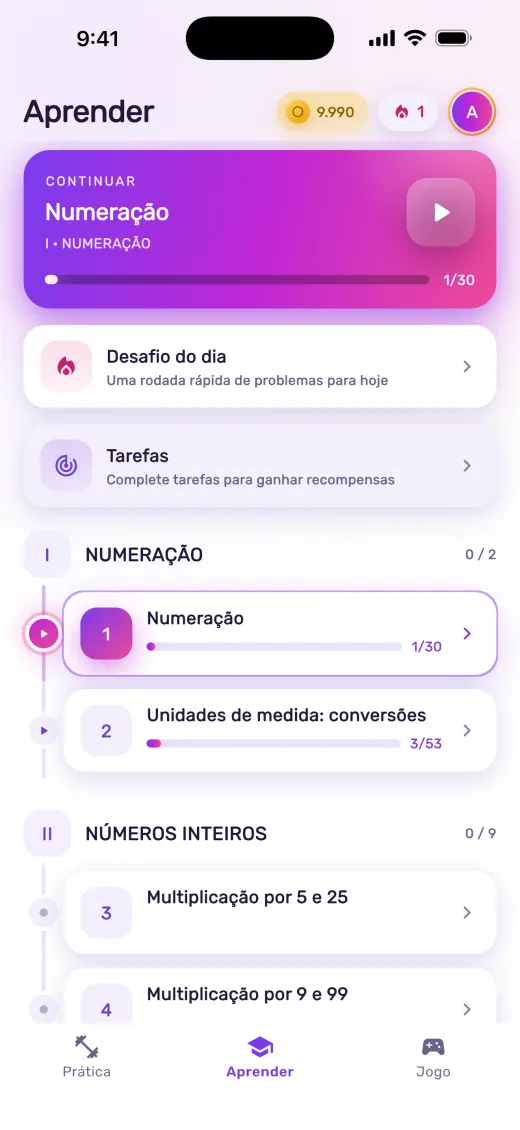 Um curso de cálculo mental